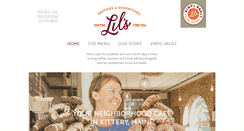 Desktop Screenshot of lilscafe.com